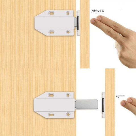 Strong Magnetic Door Rebounding Drawer Latch Cabinet Catches soft close Closer for Wardrobe Kitchen Cupboard Hardware ► Photo 1/6