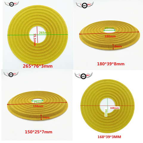 2pcs 150-265mm Woofer Speaker Spider Spring Pad Wave Audio Subwoofer DIY Repair Accessories Multiple Specifications Available ► Photo 1/5