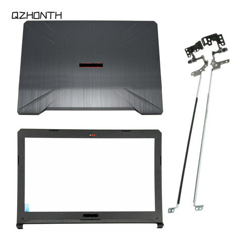 Laptop New For Asus TUF Gaming FX504 FX504G FX80 FX80G LCD Back Cover & Front Bezel & Hinges ► Photo 1/1