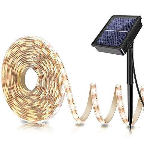 3m 2835smd 180 leds Waterproof solar strip lights outdoor for Garden/Home/Patio/Courtyard/Wedding Decoration ► Photo 1/6