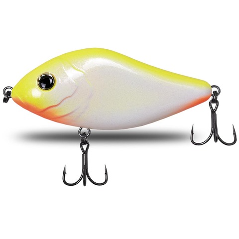 slow sinking jerk bait fishing lure 80mm 25g artificial CF LURE New Hot Tackle for pike Pesca Bass Musky jerk baits Qulity Hooks ► Photo 1/6