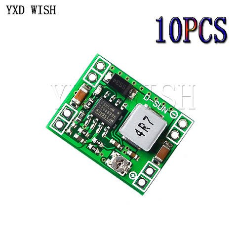 10pcs MP1584 EN 3A Ultra-Small Size DC-DC Step Down Supply Module Adjustable Power Step-Down escending output 24V 12V 9V 5V 3V ► Photo 1/5