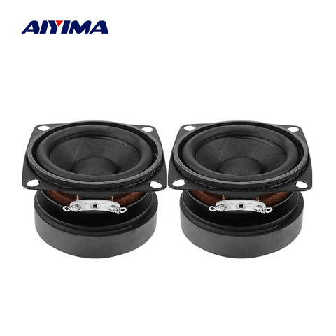 AIYIMA 2Pcs 53mm Audio Portable Speakers Full Range 4 Ohm 15 W Loudspeaker DIY Sound Mini Speaker For Home Theater ► Photo 1/6
