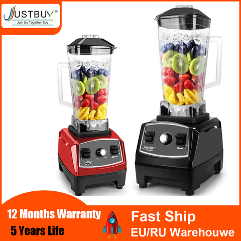 BPA free 2200W Heavy Duty Commercial Blender Professional Blender Mixer Food Processor Japan Blade Juicer Ice Smoothie Machine ► Photo 1/6