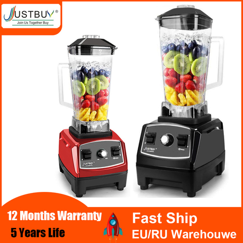 2200W Heavy Duty Commercial & Home Food Blender Professional Mixer