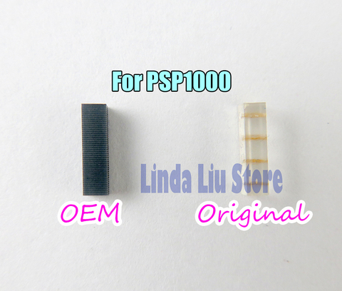 3PCS PSP1000 3D analog Joystick Original OEM Contact Conductive Rubber Pad Repair Part Games Replacement 3D rubber For PSP 1000 ► Photo 1/6