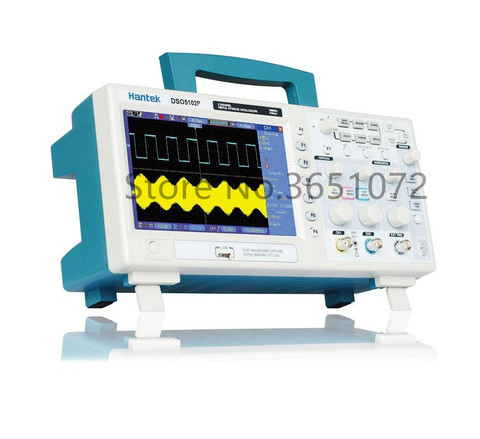 Hantek DSO5102P Digital Storage Oscilloscope 100mhz 2channels 1gsa/s 7'' Tft Lcd Better Than Ads1102cal+ ► Photo 1/3