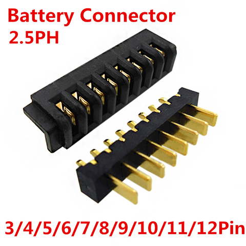 5pair  3/4/5/6/7/8/9/10/11/12Pin laptop battery connector female and The male connector good qulity ► Photo 1/6