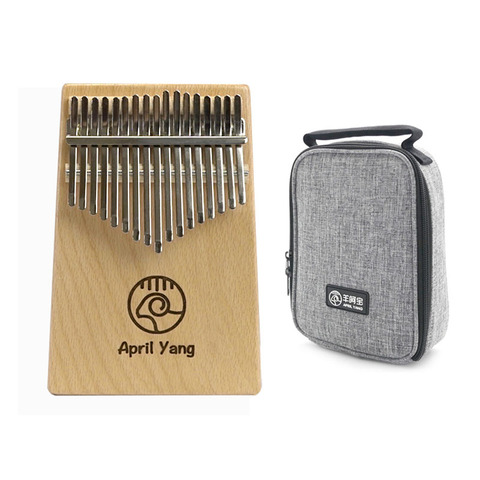 April Yang 17 Keys Acoustic Solid Body Kalimba ► Photo 1/5