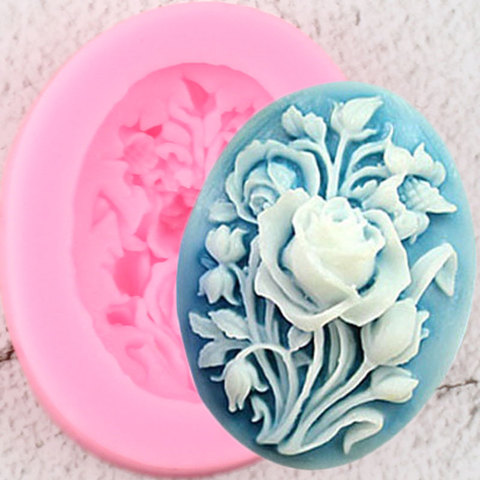 Rose Flower Silicone Molds Wedding Fondant Cake Decorating Tools Candy Ploymer Clay Chocolate Gumpaste Mold 3D Craft Soap Moulds ► Photo 1/6