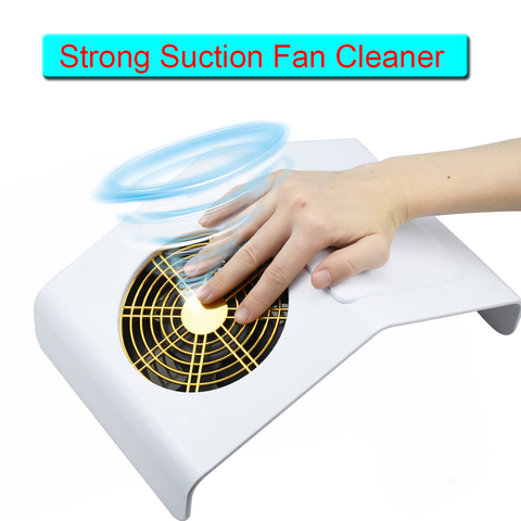 40W Powerful Nail Dust Suction Collector Vacuum Cleaner Nail Salon Tools Nail Art Equipment with 2 Dust Collecting Bag ► Photo 1/6