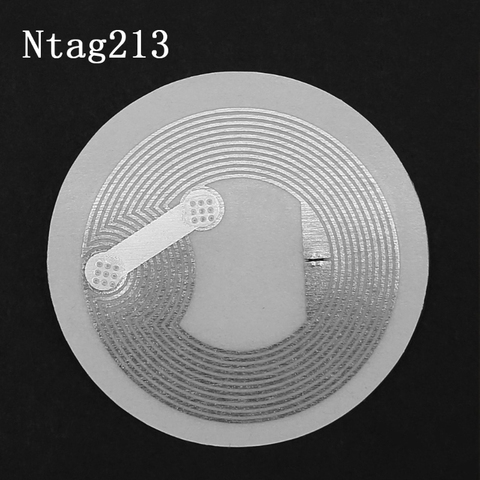 10 Pcs NTAG213 NFC TAG Sticker Key Patrol Label RFID Tag For Access Control Card  ► Photo 1/6