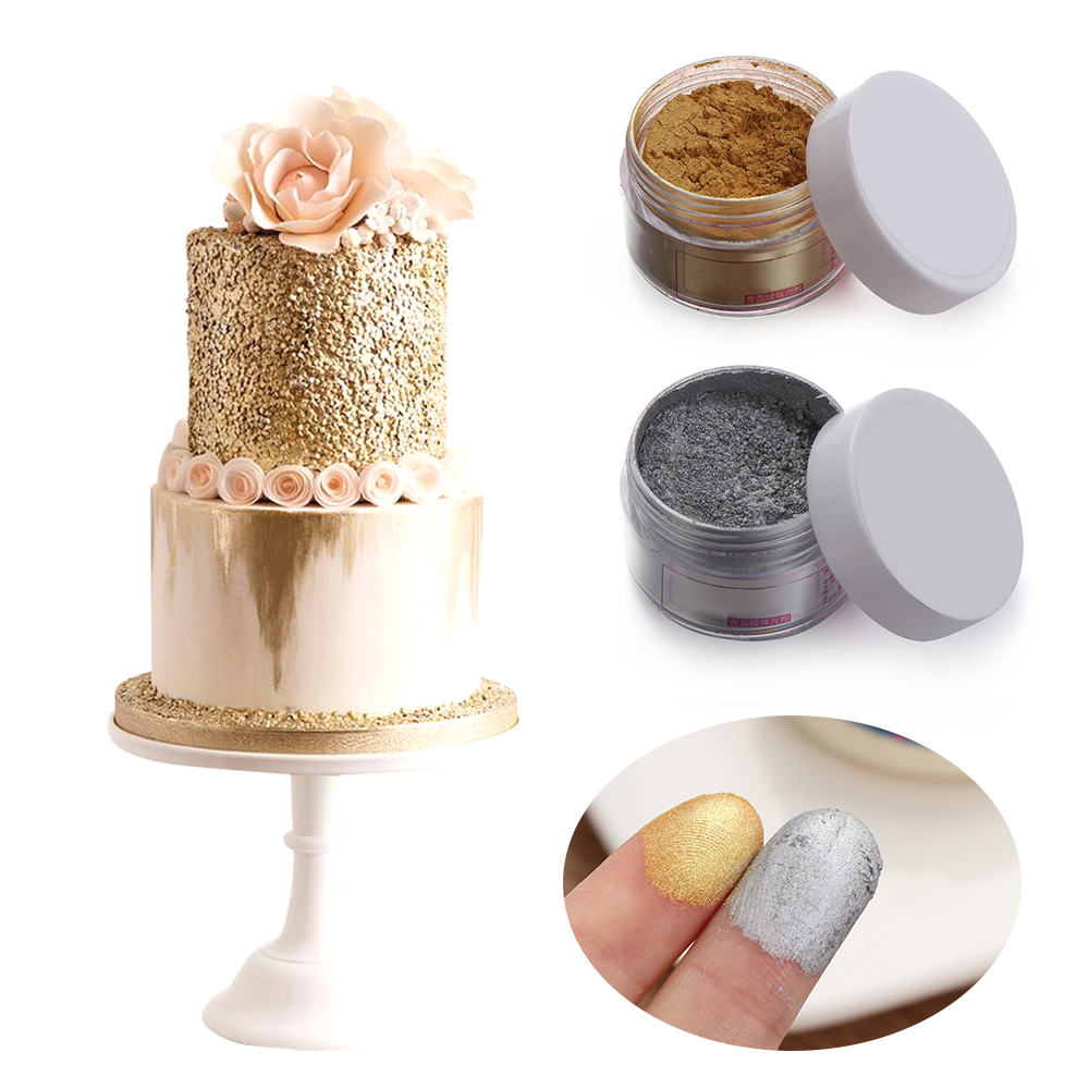 5 g Flash Glitter Powder Baked Edible Pigments Decorating Food Cake Biscuit Cake 