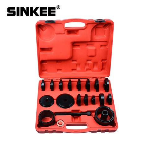 23Pcs FWD Front Wheel Drive Bearing Press Kit Removal Adapter Puller Pulley Tool Kit W/Case High Quality SK1084 ► Photo 1/6