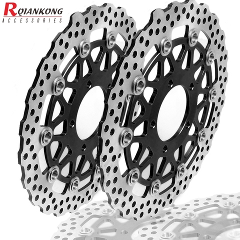 Motorcycle Front Brake Disc Rotor FOR KAWASAKI ZX-14R ZZR1400 GTR1400 2006-2014 motorbike brake disc 2 pcs ZX14R ZZR GTR 1400 ► Photo 1/1