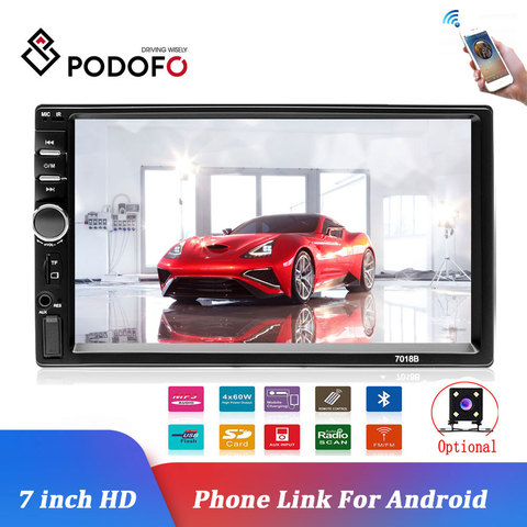 Podofo Car Radio Autoradio 2Din 7