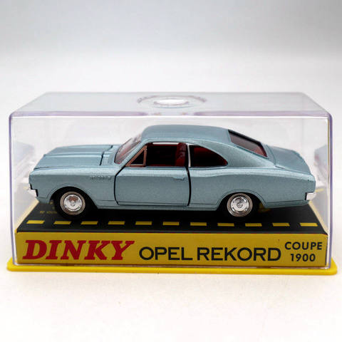 Atlas 1:43 Dinky Toys 1405 Opel Pekord Coupe 1900 Diecast Models Car Collection Auto gift ► Photo 1/6