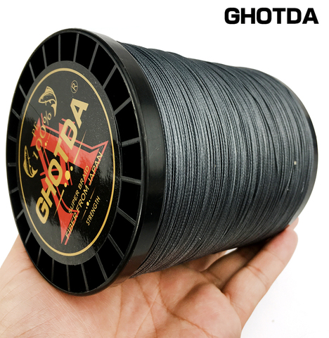 GHOTDA X12 X9 X8 Fishing Line 1000M 500M 300M 100M 12/9/8 Strands