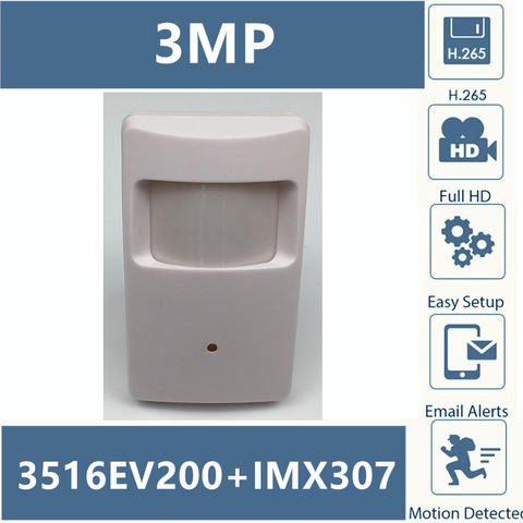 Sony IMX307+3516EV200 IP Mini Box Camera 3.7mm H.265 Low illumination 1080P 25FPS All Color ONVIF CMS XMEYE Security P2P Mobile ► Photo 1/6