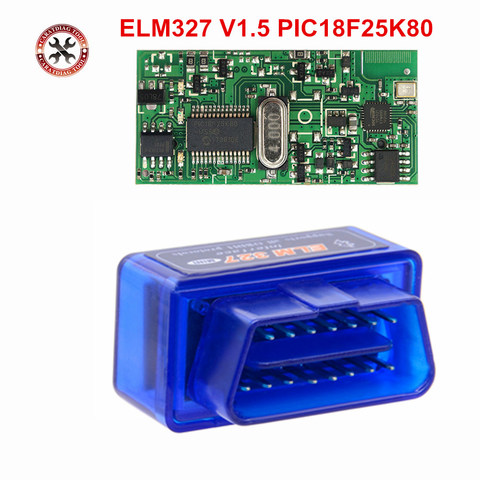 2022 Newst Firmware V1.5 Super Mini ELM327 Bluetooth With PIC1825K80 OBD2 Diagnostic Tool ELM 327 V1.5 Bluetooth Free Shipping ► Photo 1/6