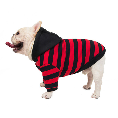 Warm Cotton French Bulldog Clothes Winter Pet Sweatshirt Dog Clothing for Small Dogs Puppy Pug Hoodie Coat Jacket roupa cachorro ► Photo 1/6