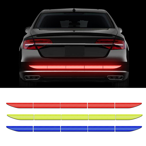 Car Reflective Tape Stickers Exterior Warning for Skoda Fabia 2 3 Karoq Kodiaq Octavia 3 Superb 2 3 Combi Yeti Car Accessories ► Photo 1/6