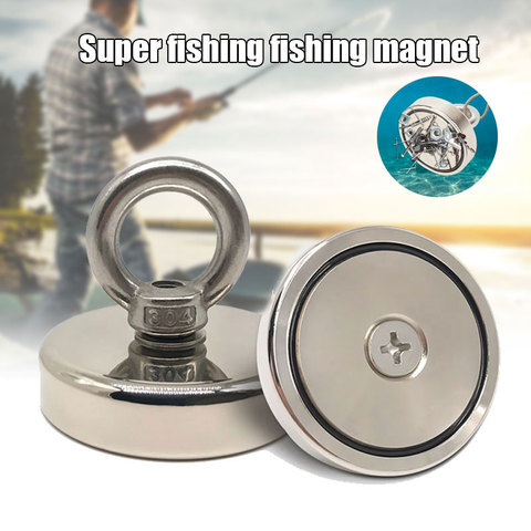 Magnetic Hook Strong Absorption Magnets for Fishing Lifting Hanging Retrieving SAL99 ► Photo 1/6