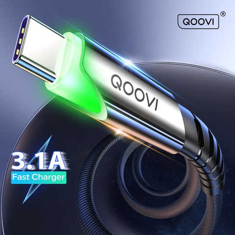 3.1A USB Type C Cable Micro USB Fast Charging Mobile Phone Android Charger Type-C Wire Cord For Xiaomi Mi 9 Redmi Samsung Huawei ► Photo 1/6