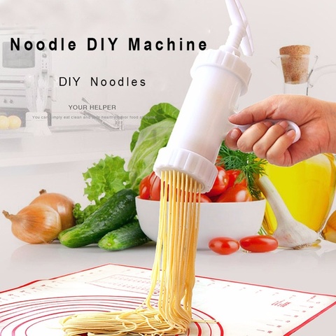 Noodle Maker Machine Kitchen Tool Pasta Maker Machine Spaghetti Pates Machine Noodle Cutter Pressing Noodle DIY Machine ► Photo 1/6