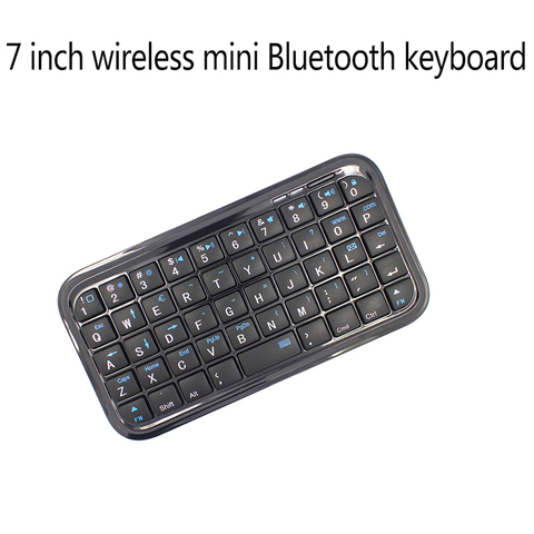 7 Inch Wireless Mini Bluetooth Keyboard HB2100 Silicone Bluetooth Keyboard IPad Tablet Apple Mobile Universal Simple Portable ► Photo 1/5