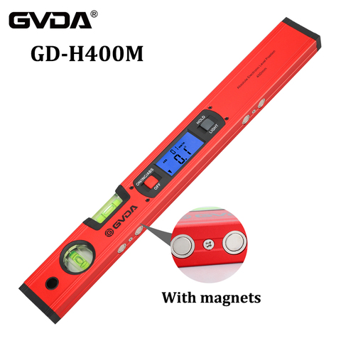 Digital Protractor Angle Finder Inclinometer Electronic Level Box 360 degree Magnetic Base Measuring Tool Slope Test Ruler 400mm ► Photo 1/6