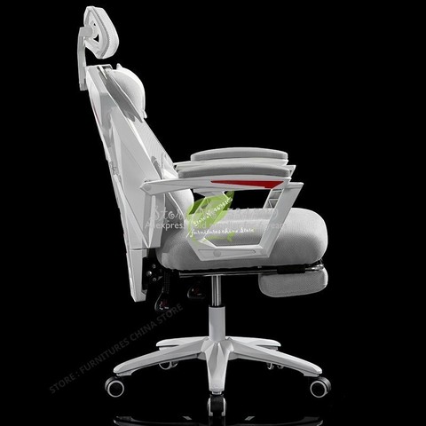 38%Mesh Seat Office Chair Gaming Chair Game Gamer Seat Office Furniture Synthetic Leather Mesh Chair Rotatable With Handrails ► Photo 1/6