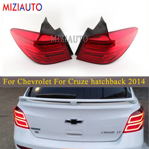 1 Pair Led Rear Tail light For Chevrolet For Cruze hatchback 14 Tail Stop Brake Lights Car Accessories Rear turn signal Fog lamp ► Photo 1/6