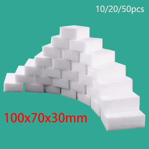 Kitchen Cleaning Sponge 10x7x3cm Melamine Sponge Magic Sponge Eraser Sponge Cleaner for Kitchen Bathroom Office Cleaning Tools ► Photo 1/6