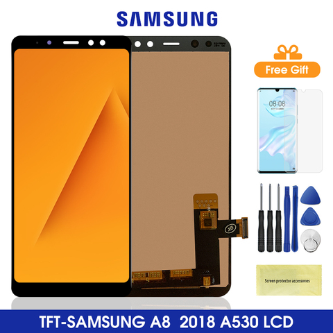A530 Lcd Screen For Samsung Galaxy A8 2022 A530 Lcd display Touch Screen Digitizer Assesmbly For Samsung Galaxy A530 A530F/DS ► Photo 1/6