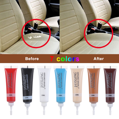 20ML Advanced Leather Repair Gel Leather Refurbishing Cleaner Repair Cream Car Seat Leather Complementary Color Repair Paste ► Photo 1/6