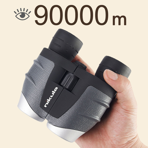 Genuine Telescope Nikula 10x22 Hd Binoculars Fun Sports Game Concert Telescopio Spotting Scope Mini for Fishing Portable Outdoor ► Photo 1/6