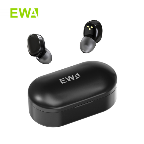 EWA T300 Bauhaus StyleTWS Earbud Bluetooth 5.0 In-Ear HD Stereo Wireless Earphones with Mic waterproof earbuds free shipping ► Photo 1/6