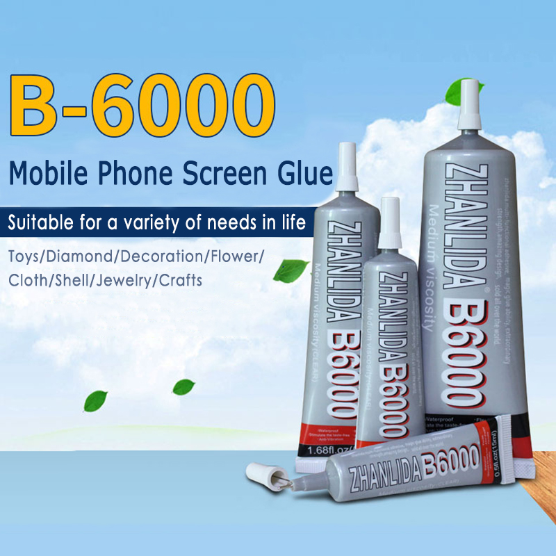 10 Pcs B-6000 Glue B6000 Multi Purpose Glue Adhesive Epoxy Resin Repair  Cell Phone LCD Touch Screen Super Glue - AliExpress