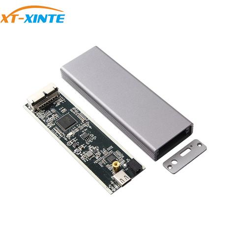 XT-XINTE Aluminum Alloy Type-C USB-C to 16+12 Pin Mobile Box HDD Enclosure for Air Pro 2013 2014 2015 2016 SSD Portable Case ► Photo 1/6