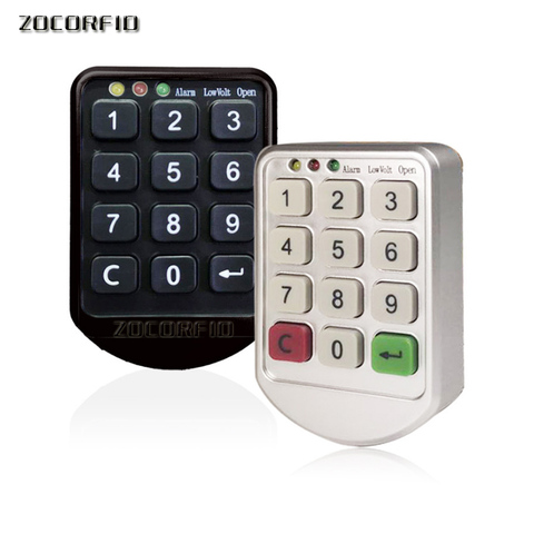 Electronic password cupboard door lock electronic combination lock drawer lock / file cabinet lock ► Photo 1/6