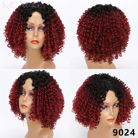 red ombre hair on black women