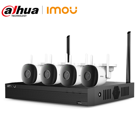 Imou Video Surveillance Camera System 8 Channel Wireless Video Recorder Outdoor Wifi Camera Kits ONVIF Microphone Weatherproof ► Photo 1/1