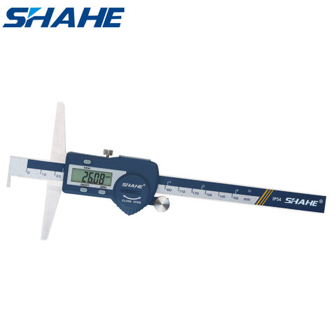 0-150mm single hook digital depth digital vernier caliper electronic caliper stainless paquimetro digital 150 mm ► Photo 1/6