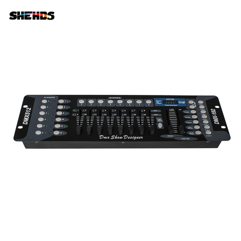 New Arrival 192 DMX Controller for moving head light 192 channels for DMX512 DJ equipment Dsico Controller ► Photo 1/6