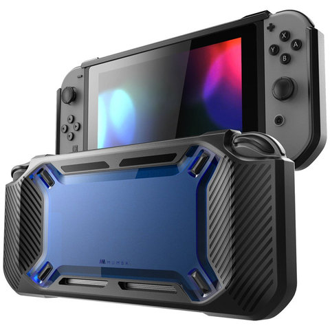 Rugged Case For Nintendo Switch 2017 Release MUMBA Heavy Duty Slim Rubberized Snap on Hard Cover Case ► Photo 1/6