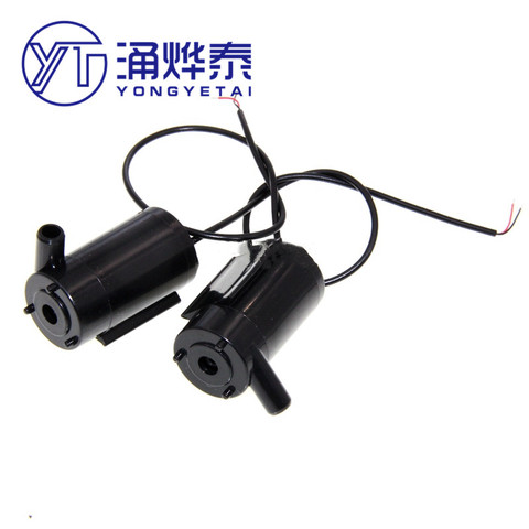 YYT DC water pump 3V5V6V watering small water pump horizontal DC mini water pump small fountain available ► Photo 1/1