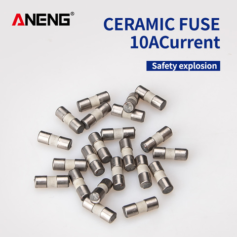Ceramic Fuse For Multimeter Instrument 600mA 10A  ceramic British plug fuse ► Photo 1/6