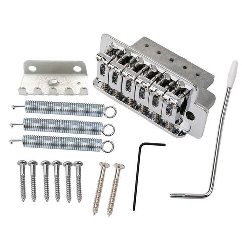 Chrome Tremolo Fixing Guitar Alloy bridge set Replacement Fender Stratocaster Strat Electric Guitar repair Tool parts ► Photo 1/3