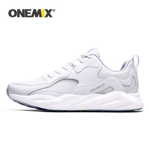 ONEMIX Shoes Men Sneakers Size 39-46 Light Weight Breathable Lace Up Training Jogging Shoes Adult Male Outdoor Athletic Casual ► Photo 1/6